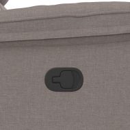 Масажен наклоняем стол, таупе, текстил