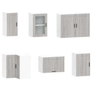 Комплект кухненски шкафове от 11 части Porto, инженерно дърво