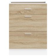 Кухненски шкаф "Lyon" от дъб сонома, инженерно дърво