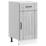 Кухненски шкаф Lucca, сив сонома, инженерна дървесина