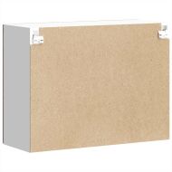 Кухненски стенен шкаф със стъклена врата Lucca старо дърво