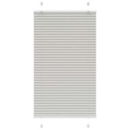 Плисирана щора Светло сиво 70x150 cm Ширина на плата 69,4 cm