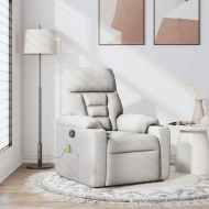 Масажен стол за лежанка Cloud Grey Fabric