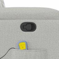 Масажен стол за лежанка Cloud Grey Fabric