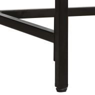 Трапезна маса, 200x100x75 см, грубо мангово дърво масив