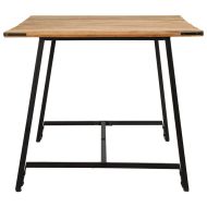 Трапезна маса, 180x90x75 см, масивна мангова дървесина