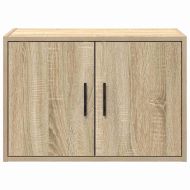 гараж стена шкафове, 2 бр, сонома дъб, инженерно дърво