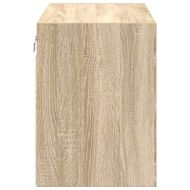 гараж стена шкафове, 2 бр, сонома дъб, инженерно дърво