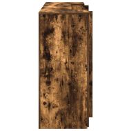 Приемно бюро, опушен дъб, 180x50x103,5 см, инженерно дърво