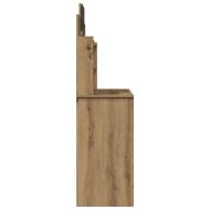 Тоалетка с огледало, дъб артизан, 96x39x142 см