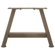 Крака за масичка за кафе, А-образни, 2 бр., 40 x (30-31) см, стомана