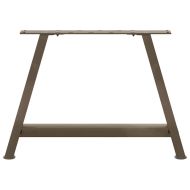 Крака за масичка за кафе, А-образни, 2 бр., 70 x (42-43) см, стомана