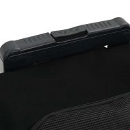 Количка за домашни любимци 3 в 1, дизайн, черна, 48x32x(57-106) см, оксфордски плат