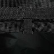 Количка за домашни любимци 3 в 1, дизайн, черна, 48x32x(57-106) см, оксфордски плат