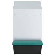 Кутия за пилета с 1 отделение, за стенен монтаж, поцинкована стомана