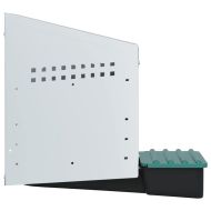 Кутия за пилета с 1 отделение, за стенен монтаж, поцинкована стомана