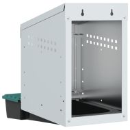 Кутия за пилета с 1 отделение, за стенен монтаж, поцинкована стомана