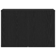 ТВ шкаф, черен дъб, 60x30x41 см, инженерно дърво