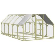 Кокошарник 268x500x190 см импрегниран бор масив