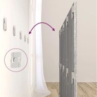 Горна табла за легло с шкафчета, сив сонома, инженерно дърво