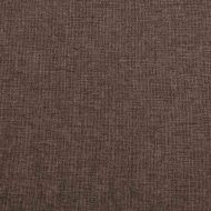 Затъмняващи завеси с куки имитация лен 2 бр таупе 140x245 см