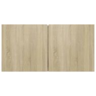 Комплект ТВ шкафове от 7 части, дъб сонома, инженерно дърво