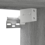 Стенни ТВ шкафове 4 бр сив сонома 60x30x30 см инженерно дърво