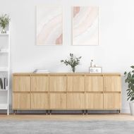 Сайдборди, 3 бр, сонома дъб,инженерно дърво