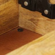 Маса за кафе от мангово дърво масив, 110x55x35 cм