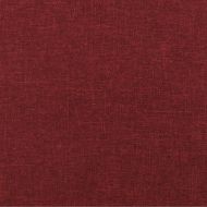 Масажен стол, виненочервен, текстил