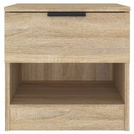 Нощни шкафчета, 2 бр, сонома дъб, инженерно дърво