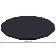 Bestway Покривало за басейн Flowclear, 427 см