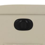 Електрически наклоняем стол, кремав, изкуствена кожа