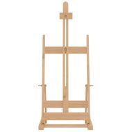 Настолен статив 29,5x33x80 см борово дърво масив