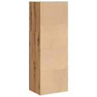 Библиотека, дъб артизан, 40x30x114 см, инженерно дърво