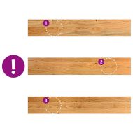 Прозоречни первази, 2 бр, светлокафяви, 90x15x2 см, дъб масив