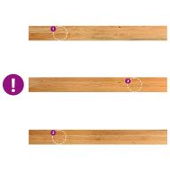 Прозоречни первази, 2 бр, светлокафяви, 140x15x2 см, дъб масив