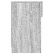 Нощно шкафче с чекмедже, сив сонома, 20x36x60 см