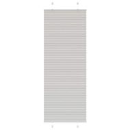 Плисирана щора Светло сиво 70x200 cm Ширина на плата 69,4 cm