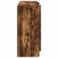 Приемно бюро, опушен дъб, 200x50x103,5 см, инженерно дърво