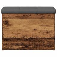 Пейка за съхранение Старо дърво 62x42x45 cm Инженерна дървесина