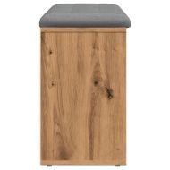 Пейка за обувки Artisan Oak 102x32x50 cm Инженерна дървесина
