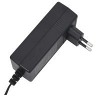 Електрически масажен стол,кафяво, изкуствена кожа