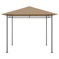 Беседка, 3x3x2,7 м, таупе, 180 г/м²