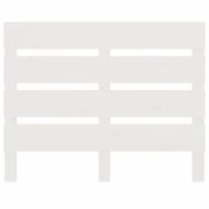 Рамка за легло, бяла, бор масив, 90x190 см, Single