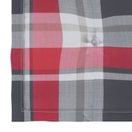 Стифиращи градински столове с възглавници 4 бр тик масив