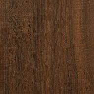 Поставка за аквариум, кафяв дъб, 81x36x73 см, инженерно дърво