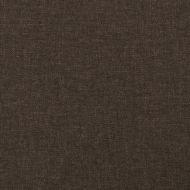 Масажен стол, тъмнокафяв, текстил