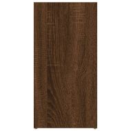 Библиотека, кафяв дъб, 50x25x106 см