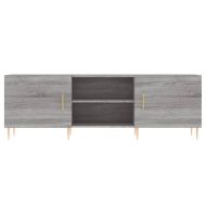 ТВ шкаф, сив сонома, 150x30x50 см, инженерно дърво